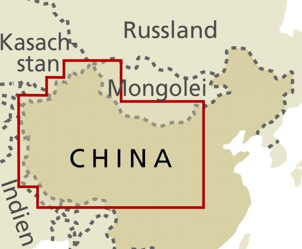 China, West- | landkaart, wegenkaart 1:2.700.000 9783831772872  Reise Know-How Verlag WMP, World Mapping Project  Landkaarten en wegenkaarten China