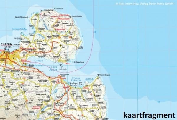 Kreta landkaart, wegenkaart 1:140.000 9783831772933  Reise Know-How Verlag WMP, World Mapping Project  Landkaarten en wegenkaarten Kreta