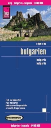 Bulgarije landkaart, wegenkaart 1:400.000 9783831773077  Reise Know-How Verlag WMP, World Mapping Project  Landkaarten en wegenkaarten Bulgarije