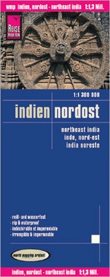 landkaart, wegenkaart India Noordoost 1:1.300.000 9783831773305  Reise Know-How Verlag WMP Polyart  Landkaarten en wegenkaarten Noordoost-India