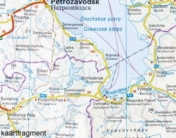 Rusland, West- | landkaart, wegenkaart 1:2.000.000 9783831773442  Reise Know-How Verlag WMP, World Mapping Project  Landkaarten en wegenkaarten Europees Rusland