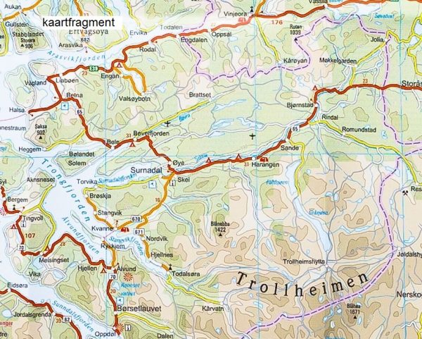 Noorwegen, Zuid- | landkaart, wegenkaart 1:500.000 9783831773527  Reise Know-How Verlag WMP, World Mapping Project  Landkaarten en wegenkaarten Zuid-Noorwegen