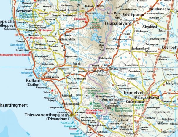 India, Zuid- | landkaart, wegenkaart 1:1.200.000 9783831773596  Reise Know-How Verlag WMP, World Mapping Project  Landkaarten en wegenkaarten Zuid-India