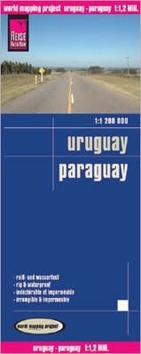 landkaart, wegenkaart Uruguay,Paraguay 1:1.200.000 9783831773749  Reise Know-How WMP Polyart  Landkaarten en wegenkaarten Paraguay, Uruguay