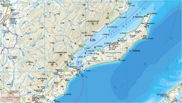 Baikal landkaart, wegenkaart 1:550.000 9783831773916  Reise Know-How Verlag WMP, World Mapping Project  Landkaarten en wegenkaarten Siberië