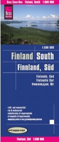 landkaart, wegenkaart Zuid-Finland 1:500.000 9783831773954  Reise Know-How Verlag WMP Polyart  Landkaarten en wegenkaarten Finland