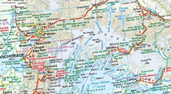 USA-11 Alaska landkaart, wegenkaart 1:2.000.000 9783831774043  Reise Know-How Verlag WMP, World Mapping Project  Landkaarten en wegenkaarten Alaska