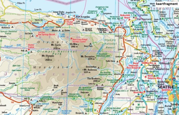 USA-01 Northwest landkaart, wegenkaart 1:750.000 9783831774050  Reise Know-How Verlag WMP, World Mapping Project  Landkaarten en wegenkaarten Washington, Oregon, Idaho, Wyoming, Montana