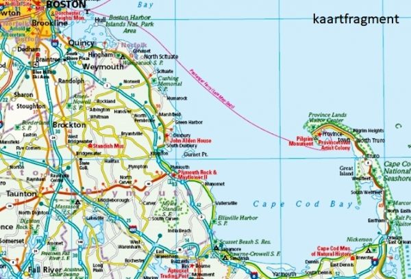 USA-05  New England landkaart, wegenkaart 1:600.000 9783831774067  Reise Know-How Verlag WMP, World Mapping Project  Landkaarten en wegenkaarten New England