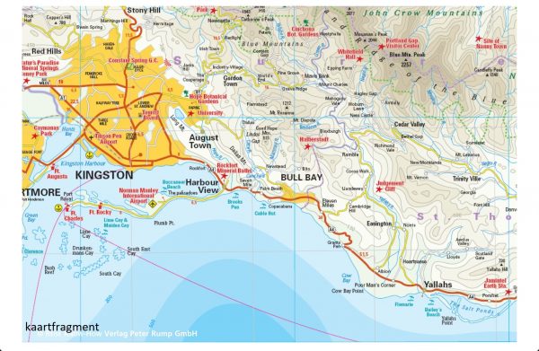 Jamaica landkaart, wegenkaart 1:150.000 9783831774098  Reise Know-How Verlag WMP, World Mapping Project  Landkaarten en wegenkaarten Overig Caribisch gebied
