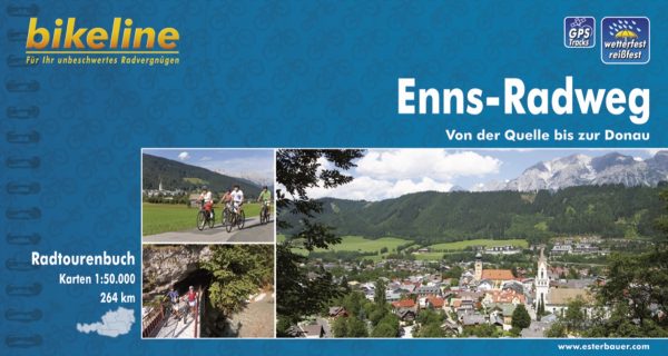 Bikeline Enns-Radweg | fietsgids 9783850000321  Esterbauer Bikeline  Fietsgidsen Oberösterreich, Niederösterreich, Burgenland