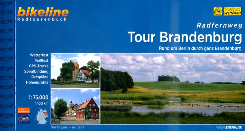 Bikeline Tour Brandenburg | fietsgids 9783850002141  Esterbauer Bikeline  Fietsgidsen Brandenburg & Sachsen-Anhalt
