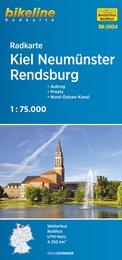 RK-SH04  Kiel, Neumünster, Rendsburg 9783850005937  Esterbauer Bikeline Radkarten  Fietskaarten Sleeswijk-Holstein