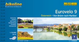 Bikeline Eurovelo 9 - Von Brünn nach Maribor | fietsgids 9783850006644  Esterbauer Bikeline  Fietsgidsen, Meerdaagse fietsvakanties Europa