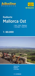RK-MALLO02  Mallorca Ost 1:60.000 9783850006750  Esterbauer Bikeline Radkarten  Fietskaarten Mallorca