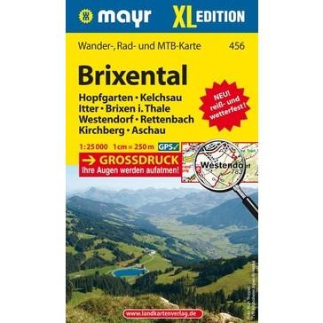 wandelkaart KP-456  Brixental XL 1:25000 9783850264723  Mayr   Wandelkaarten Tirol