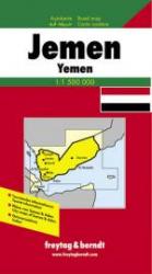 Jemen | autokaart, wegenkaart 1:1.500.000 9783850843065  Freytag & Berndt   Landkaarten en wegenkaarten Jemen