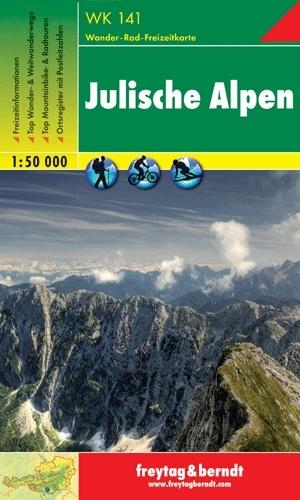 WK-141  Julische Alpen | wandelkaart 9783850847353  Freytag & Berndt WK 1:50.000  Wandelkaarten Slovenië