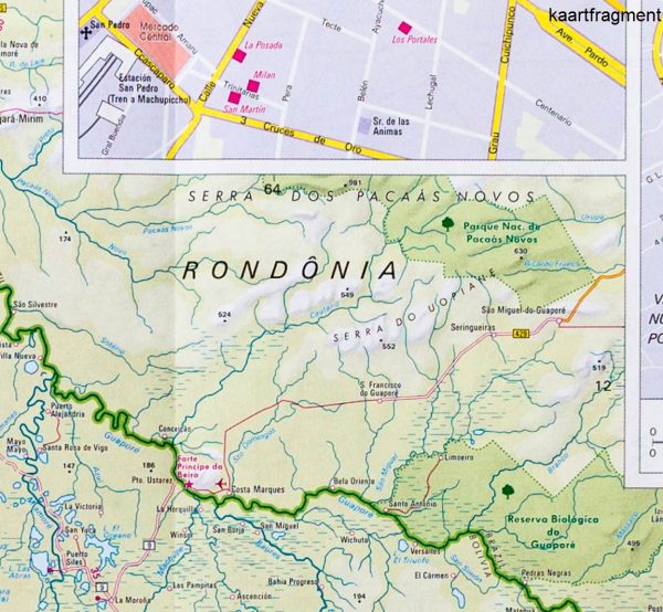 Bolivia/Paraguay | wegenkaart - overzichtskaart 1:2.500.000 9783865740885  Nelles Nelles Maps  Landkaarten en wegenkaarten Bolivia