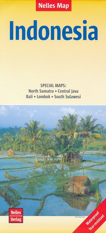 Indonesie - overzichtskaart | wegenkaart - overzichtskaart 1:4.500.000 9783865740946  Nelles Nelles Maps  Landkaarten en wegenkaarten Indonesië