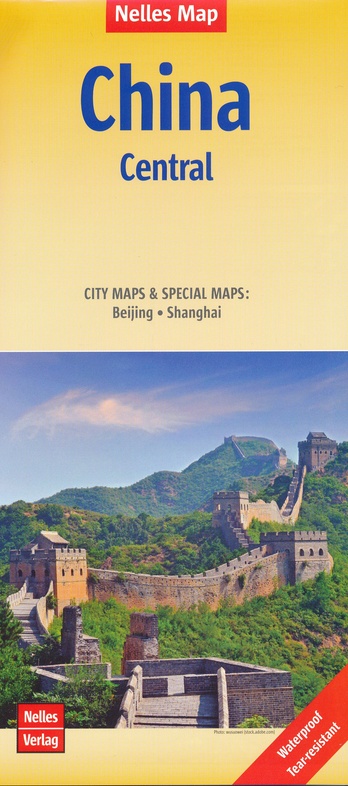 China 03  East-Central China 1:1.500.000 9783865740953  Nelles Nelles Maps  Landkaarten en wegenkaarten overig China