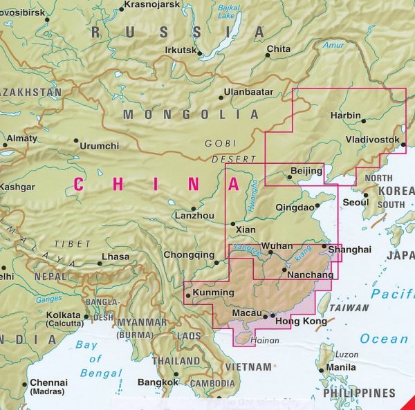 China 04  Southern China | wegenkaart - overzichtskaart 1:1.750.000 9783865740960  Nelles Nelles Maps  Landkaarten en wegenkaarten Hongkong & ZO-China, Yunnan, ZW China