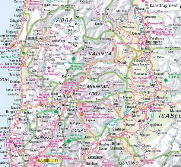 Philippines | wegenkaart - overzichtskaart 1:1.500.000 9783865744449  Nelles Nelles Maps  Landkaarten en wegenkaarten Filippijnen