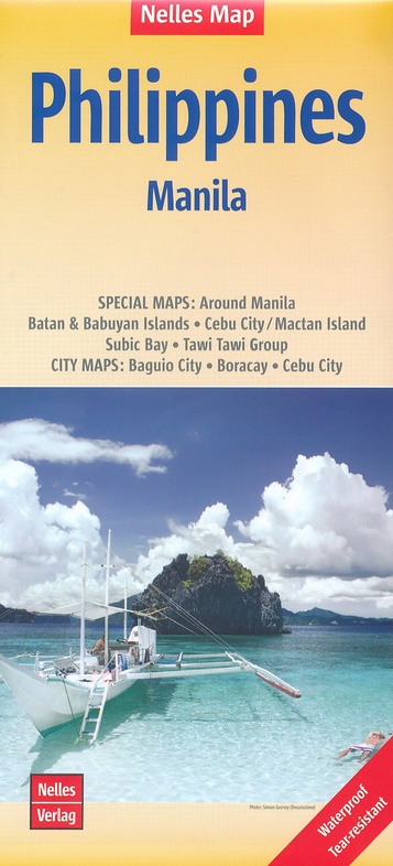 Philippines | wegenkaart - overzichtskaart 1:1.500.000 9783865744449  Nelles Nelles Maps  Landkaarten en wegenkaarten Filippijnen