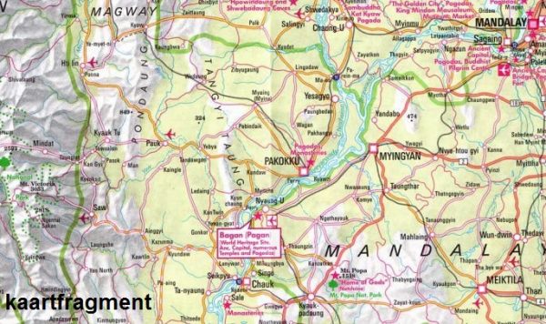 Burma/Myanmar | wegenkaart - overzichtskaart 1:1.500.000 9783865745033  Nelles Nelles Maps  Landkaarten en wegenkaarten Birma (Myanmar)