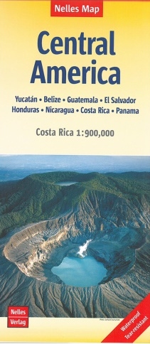 Central America | wegenkaart - overzichtskaart 1:1.750.000 9783865745309  Nelles Nelles Maps  Landkaarten en wegenkaarten Midden-Amerika