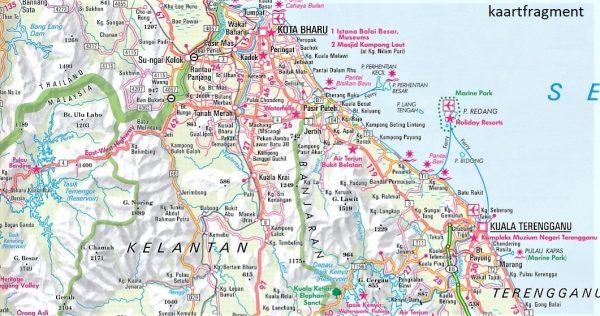 Malaysia West | wegenkaart - overzichtskaart 1:1.500.000 9783865745392  Nelles Nelles Maps  Landkaarten en wegenkaarten Maleisië en Brunei