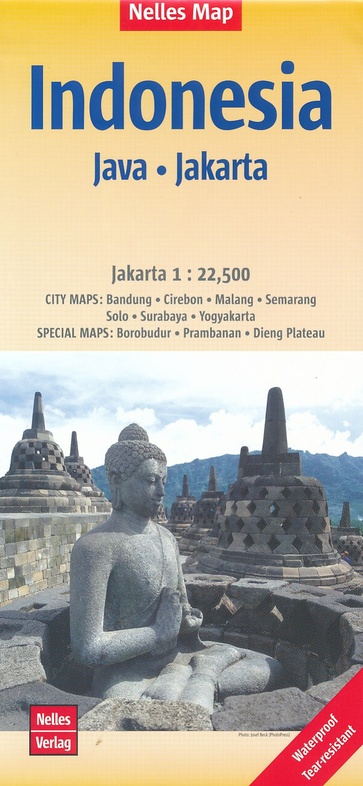 Indonesie 05: Java | wegenkaart - overzichtskaart 1:750.000 9783865745545  Nelles Nelles Maps  Landkaarten en wegenkaarten Java