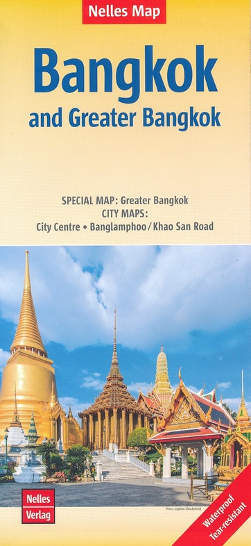 Bangkok Map 9783865745590  Nelles Nelles Maps  Stadsplattegronden Thailand