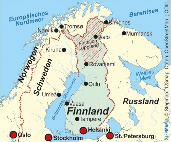 Finnisch-Lappland | wandelgids Fins Lapland 9783866863590  Conrad Stein Verlag Outdoor - Der Weg ist das Ziel  Wandelgidsen Fins Lapland