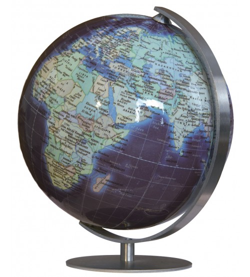 Columbus: Wereldbol - mini Globe 43 Duo Azzurro (501588) 9783871291630  Columbus Globes / Wereldbollen  Globes Wereld als geheel