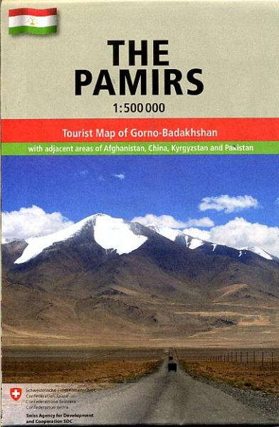 The Pamirs 1:500.000 9783906593357  Gecko Maps   Landkaarten en wegenkaarten Zijderoute (de landen van de)