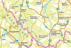 CS-004 Südliches Egerland-Böhmerwald 1:200.000 9783931103040  Höfer Verlag   Landkaarten en wegenkaarten Boheemse Woud, Zuidwest-Tsjechië