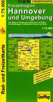 Hannover und Umgebung 1:75.000 9783933671967  GeoMap   Fietskaarten Bremen, Ems, Weser, Hannover & overig Niedersachsen