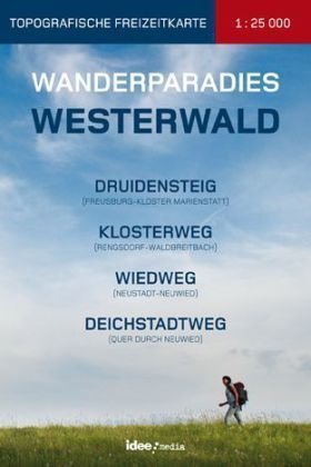 Wanderparadies Westerwald 9783934342651  Idee   Wandelgidsen, Wandelkaarten Mittelrhein, Lahn, Westerwald