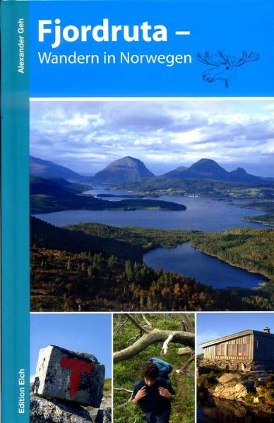 Fjordruta – Wandern in Norwegen * 9783937452258  Edition Elch   Wandelgidsen Midden-Noorwegen