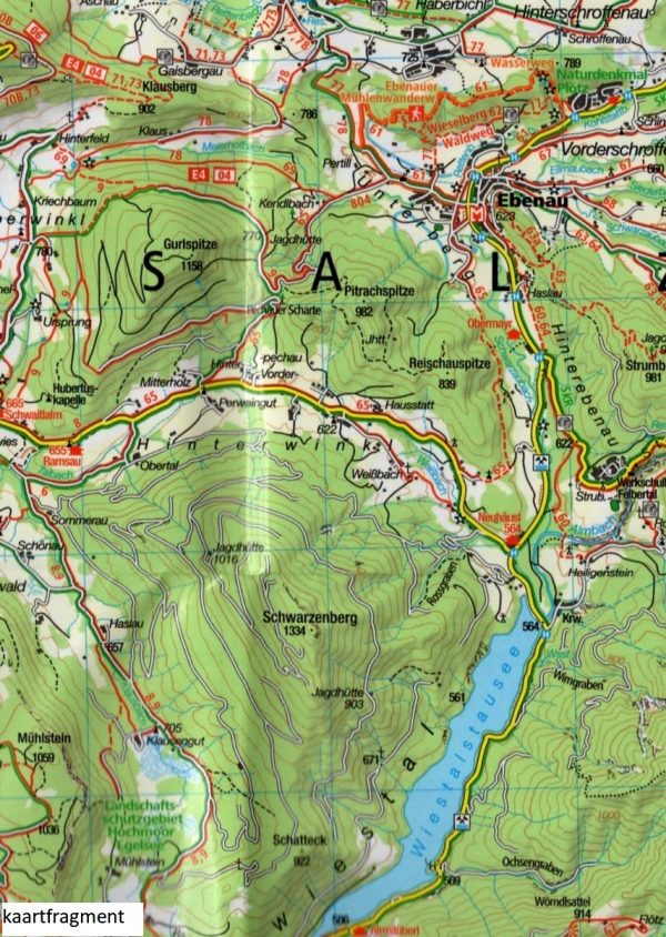 Kompass wandelkaart KP-17 Salzburger Seengebiet 9783990440247  Kompass Wandelkaarten Kompass Oostenrijk  Wandelkaarten Salzburger Land & Stiermarken