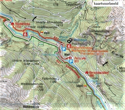 wandelkaart KP-41 Silvretta en Verwallgruppe | Kompass 9783990444962  Kompass Wandelkaarten Kompass Oostenrijk  Wandelkaarten Vorarlberg