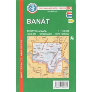 Banat (Romania) 1:100 000 | wandelkaart 9788073242435  KCT   Wandelkaarten Roemenië, Moldavië