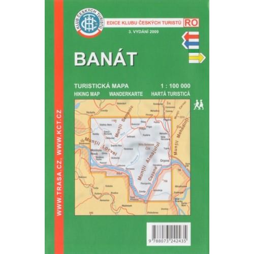 Banat (Romania) 1:100 000 | wandelkaart 9788073242435  KCT   Wandelkaarten Roemenië, Moldavië