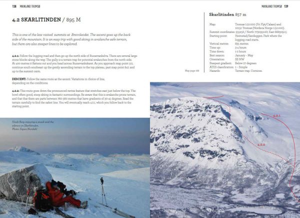 skigids Ski touring in Troms 9788293090700 Espen Nordahl Fri Flyt   Wintersport Noors Lapland