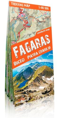 Fagaras Mountains | wandelkaart 1:80.000 9788361155133  TerraQuest   Wandelkaarten Roemenië, Moldavië