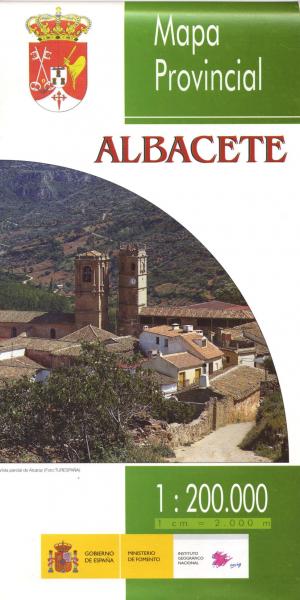 Prov.: Albacete 1:200.000 9788441611177  CNIG Provinciekaarten Spanje  Landkaarten en wegenkaarten Catalonië