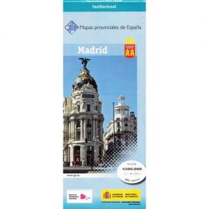 Prov.: Madrid 1:200.000 9788441620148  CNIG Provinciekaarten Spanje  Landkaarten en wegenkaarten Madrid & Midden-Spanje