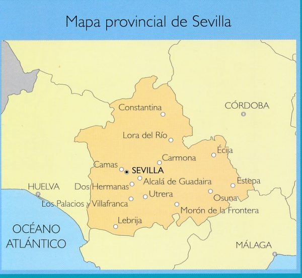 Prov.: Sevilla 1:200.000 9788441625952  CNIG Provinciekaarten Spanje  Landkaarten en wegenkaarten Sevilla & Cordoba