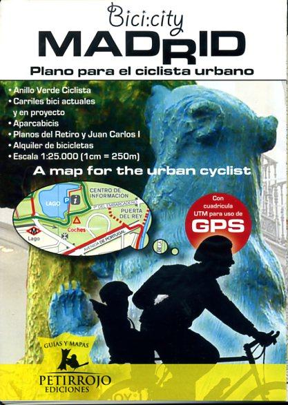 Bici:city-Madrid - plano para el ciclista urbano 9788461375684  Bernard Datcharry   Fietskaarten Madrid & Midden-Spanje